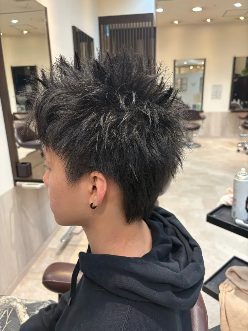 ショート メンズ カット 木村 柊斗のヘアスタイル
