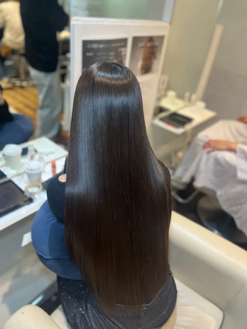 カラー 韓国レイヤー艶カラー HAYATOのヘアスタイル