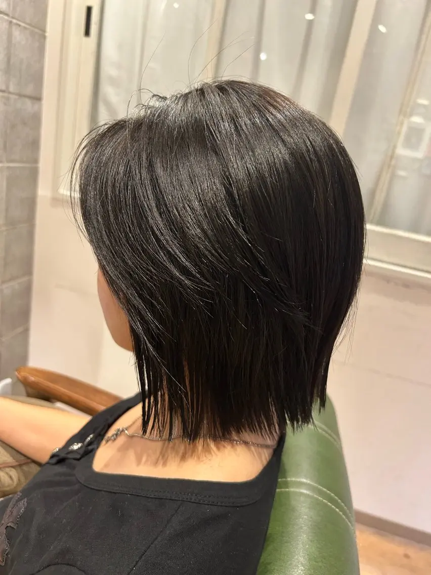 似合わせカット+スチームシャンプーの写真