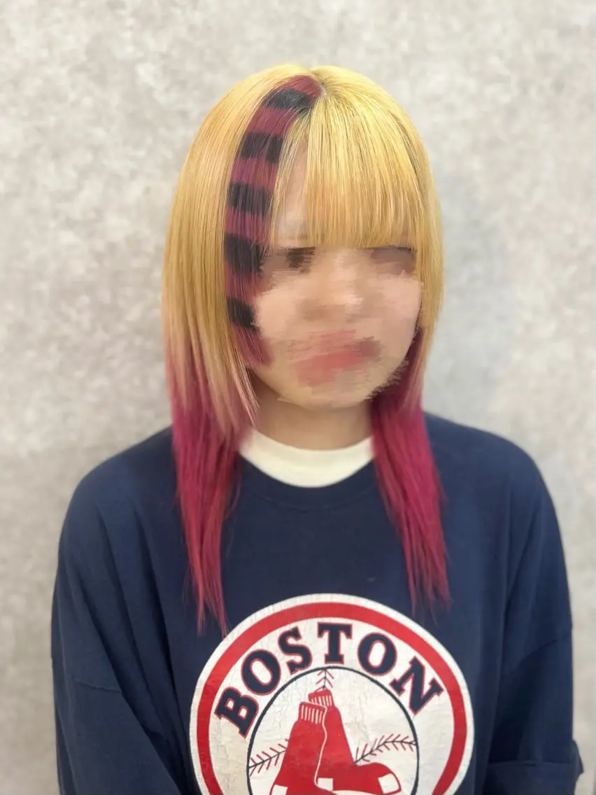 セミロング カラー momoka★彡 lovis大宮のヘアスタイル