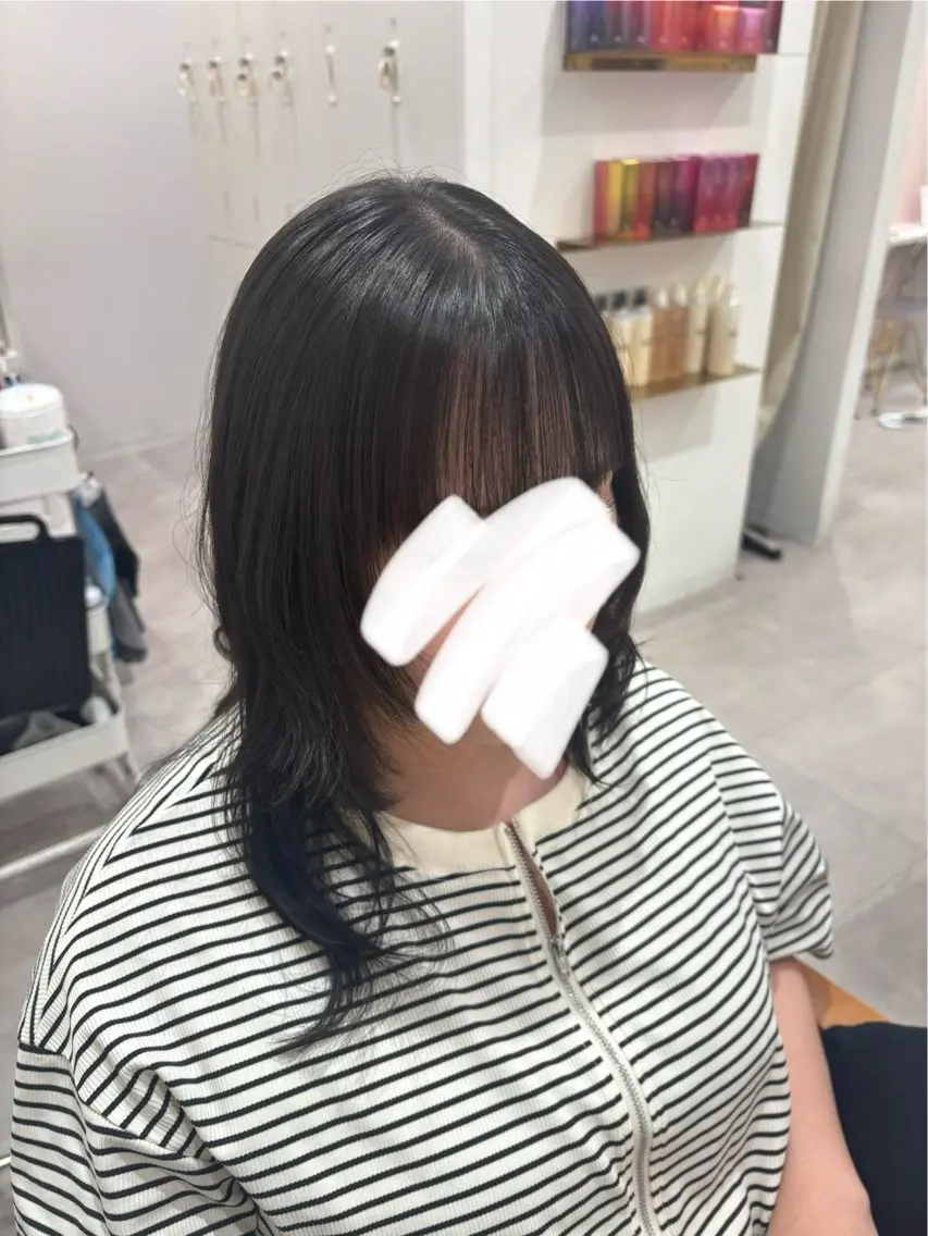 セミロング 田中澪🩵ྀི /HUG横浜のヘアスタイル