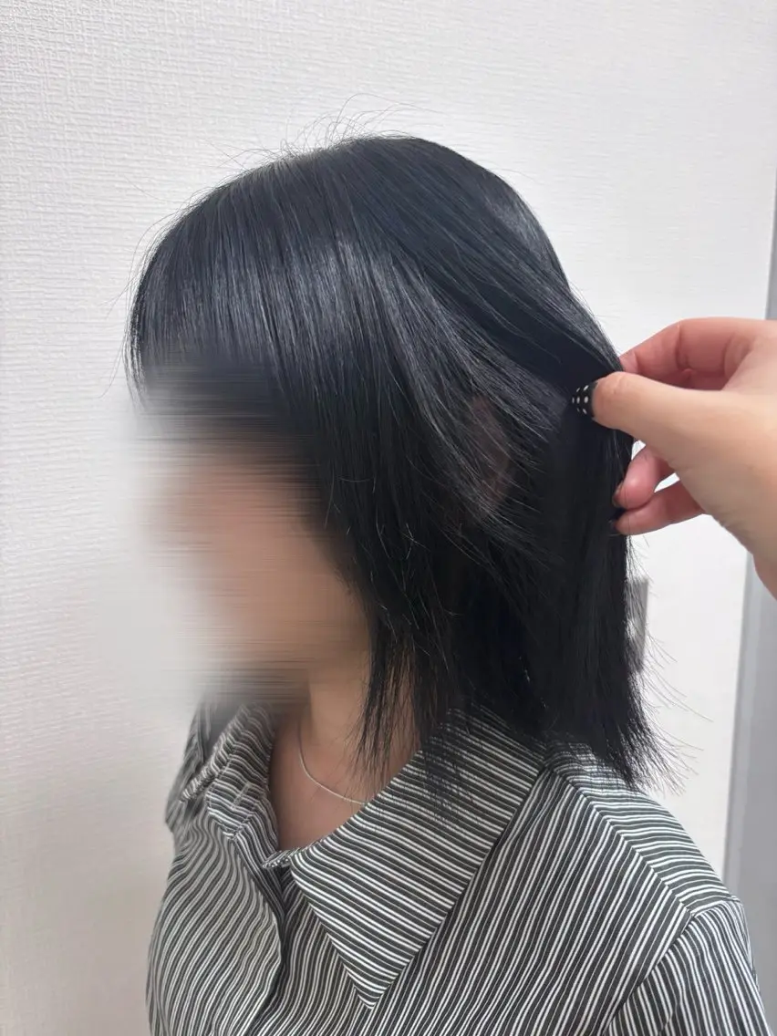 ロング カラー 韓国うる艶ハイトーン 💙ayana💙のヘアスタイル