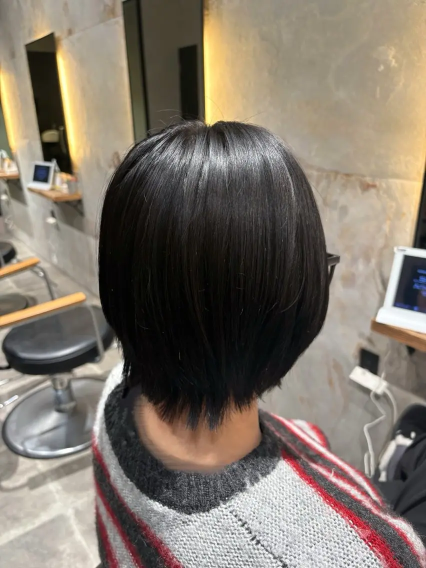 アディクシーカラー ※ブリーチ無しワンカラー【赤み消したい方おすすめ!】の写真