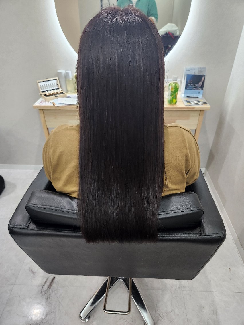 ロング 小松 航大のヘアスタイル
