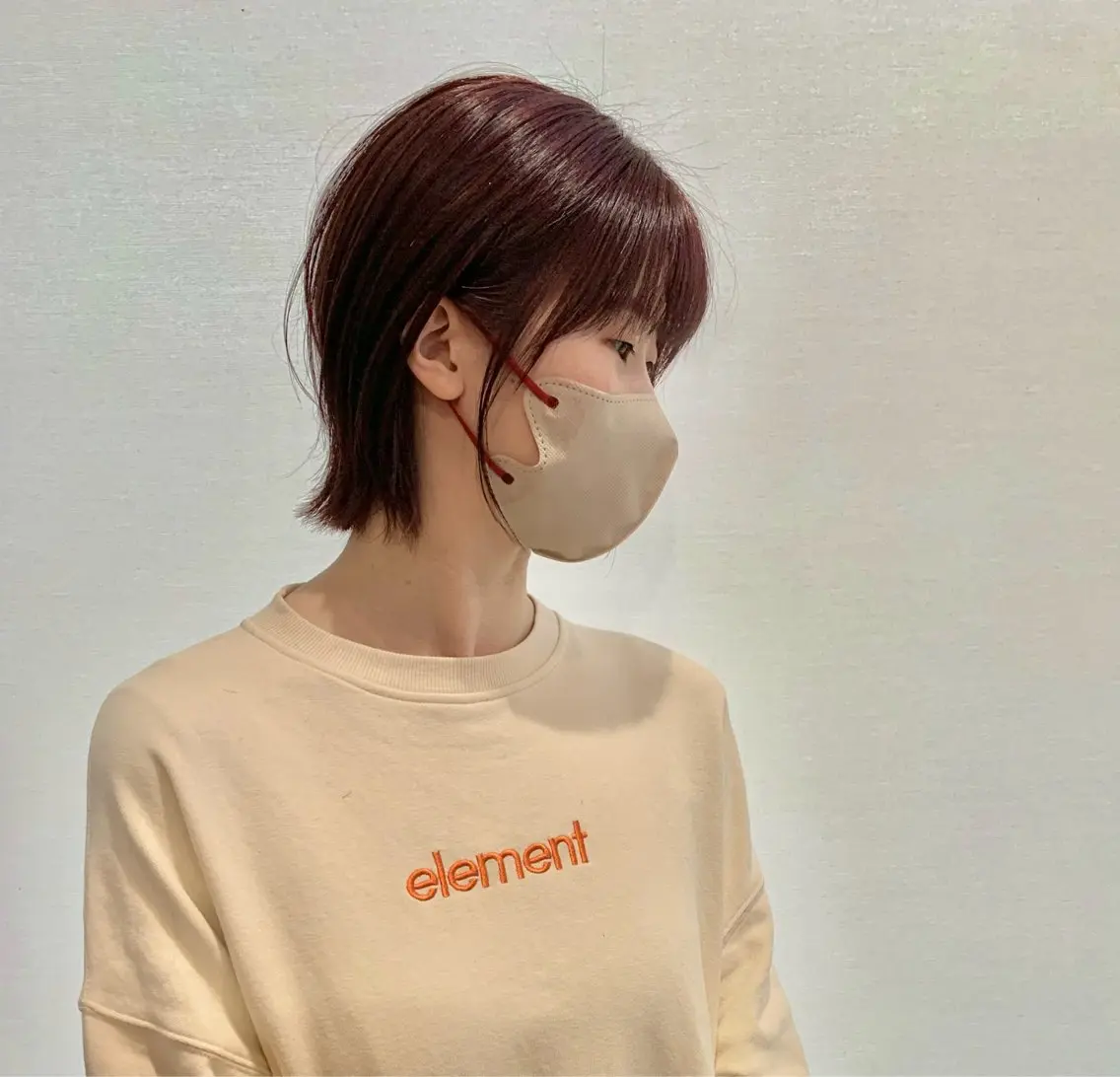 ショート ボブ くびれヘア カット トリートメント 💎お顔まわりカット 【シクネ】ユウダイのヘアスタイル