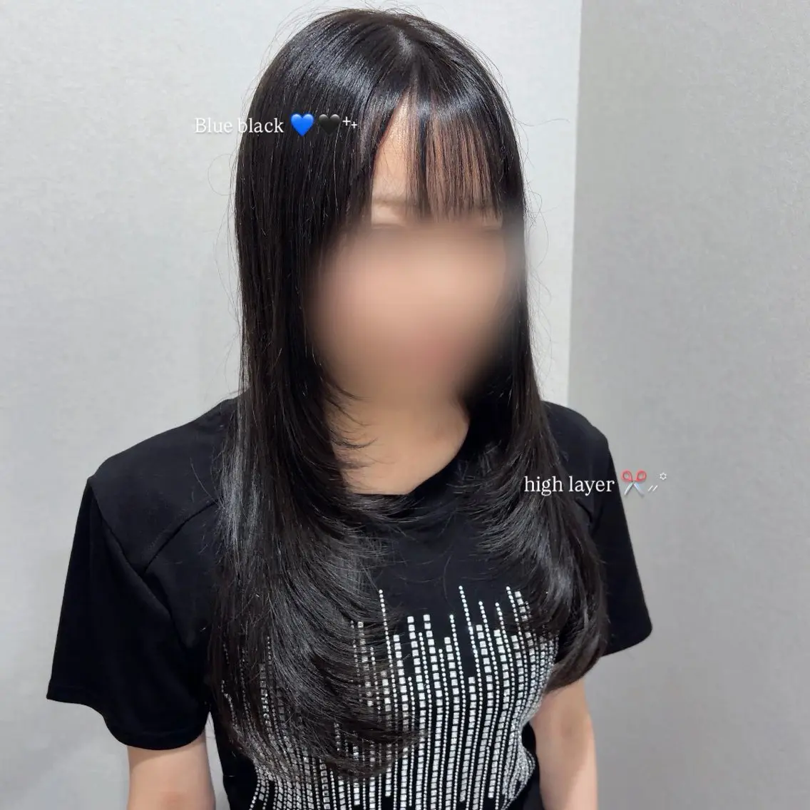 ロング 透明感カラー🪼🩵 𝐑𝐢𝐧のヘアスタイル