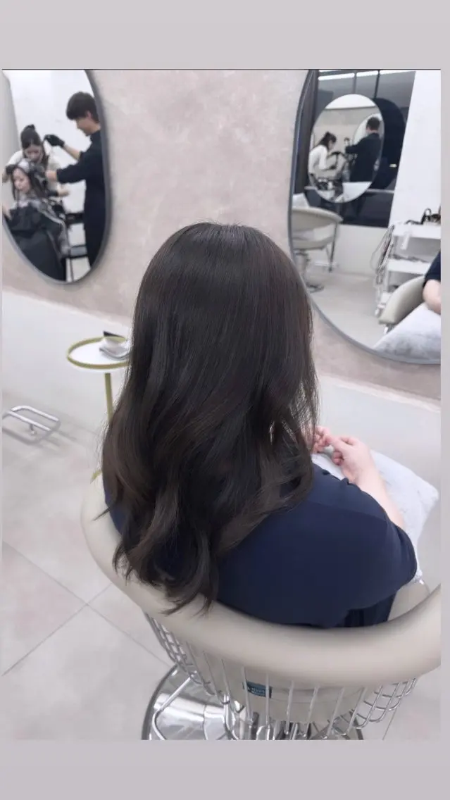 🖤 透明感カラー + 4stepトリートメント 🖤の写真