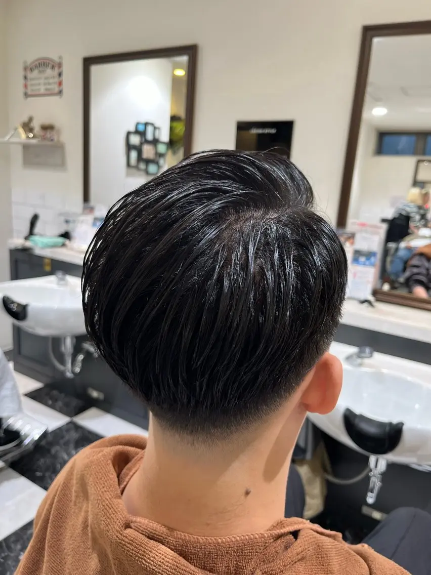 ショート メンズ メンズパーマ 似合わせカットのヘアスタイル