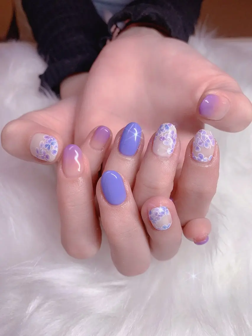 ネイル アートネイル キラキラネイル 持ち込み ニュアンスネイル ぷっくりネイル 3Dアートネイル💗 都築レナのネイルデザイン