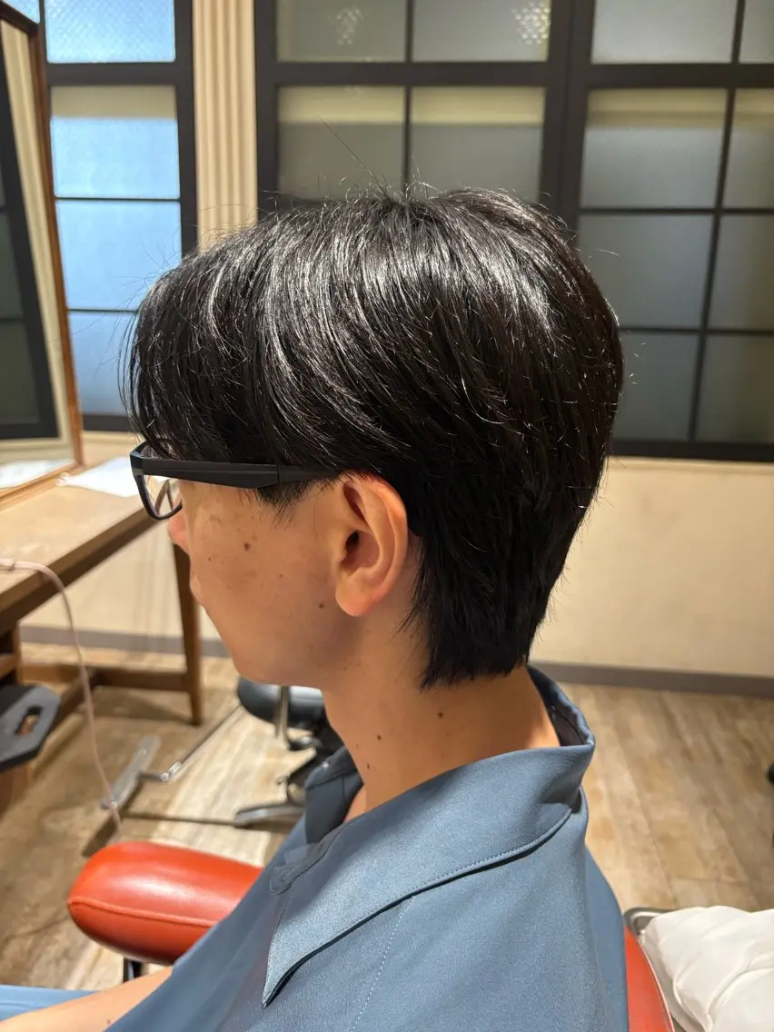 メンズ メンズパーマ 神田一瑳のヘアスタイル
