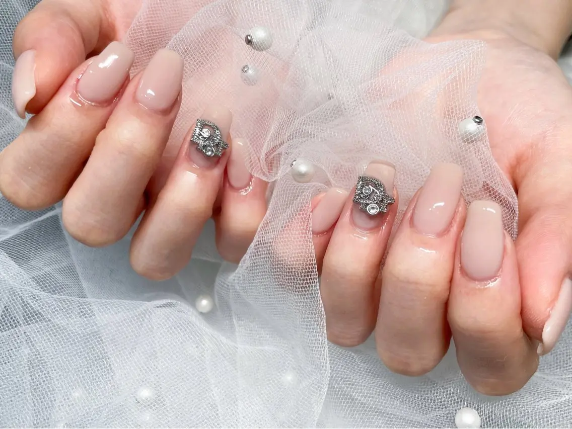 （ケア/オフ込み）🐥⸒⸒ハンド　ワンカラーネイル🍒´-108色と豊富☆.·*⟡.🎀💅🏻🪽🫧の写真