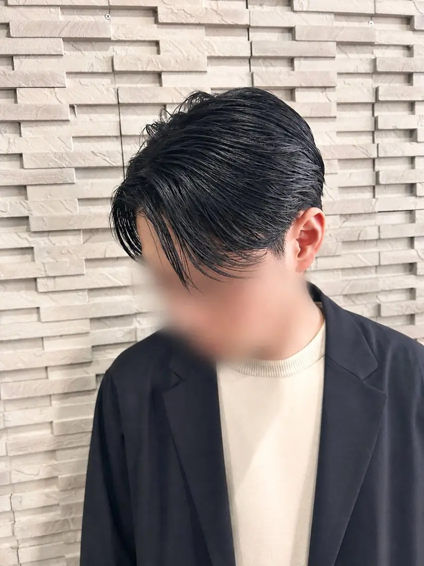 ショート メンズ センターパート カット きりやま/大村 /メンズ/パーマのヘアスタイル
