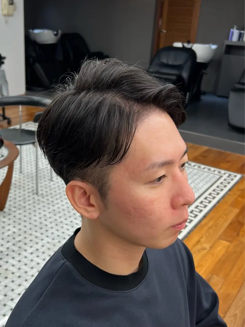 ショート メンズ カット メンズカット✂️ スキンフェード伊藤陸のヘアスタイル