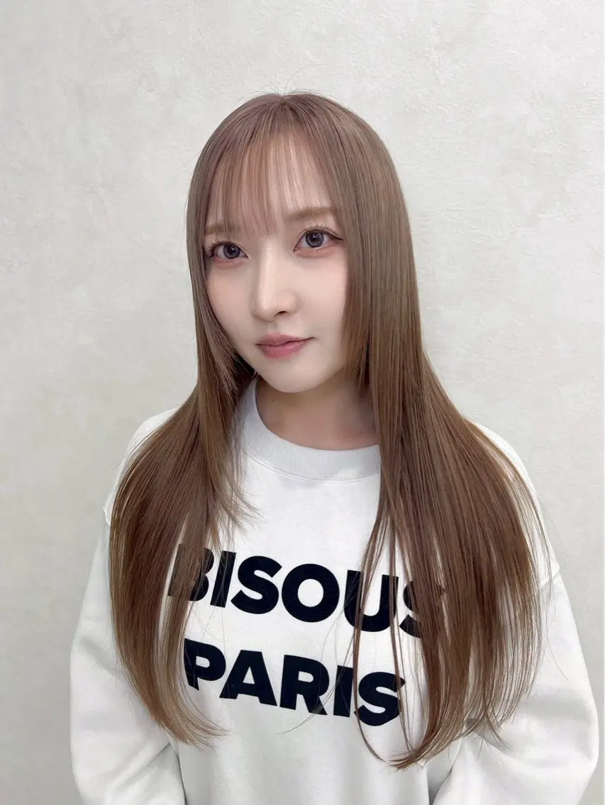 ロング ヘアカラー 橋本 あゆみのヘアスタイル