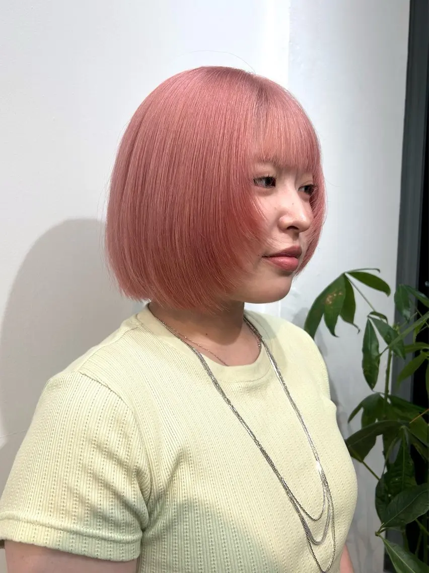 ショート カラー ヘアカラー 木藤 優杏のヘアスタイル