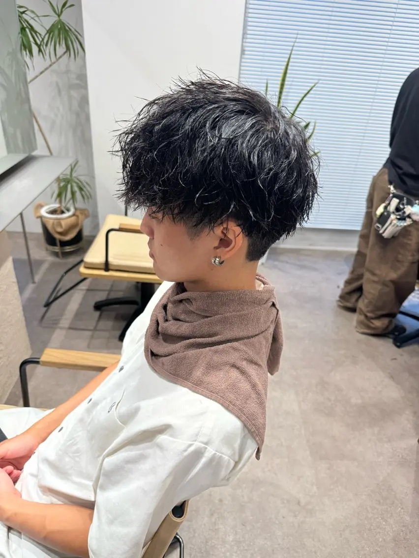 パーマ メンズ Keito / walt名駅店のヘアスタイル