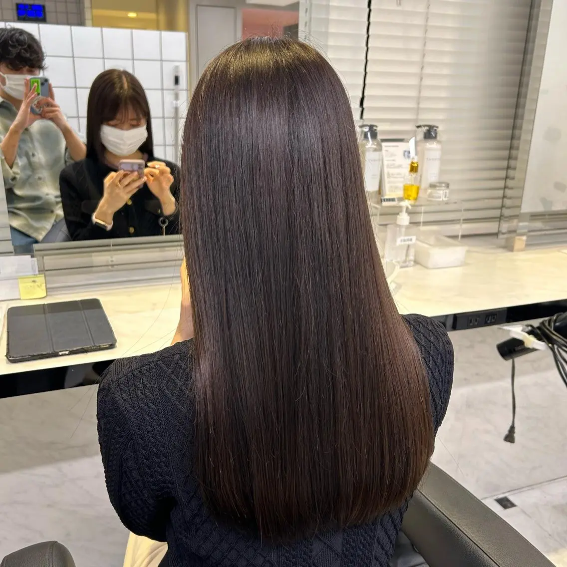 ロング 表参道/透明感カラー /暗髪/ジュキヤのヘアスタイル