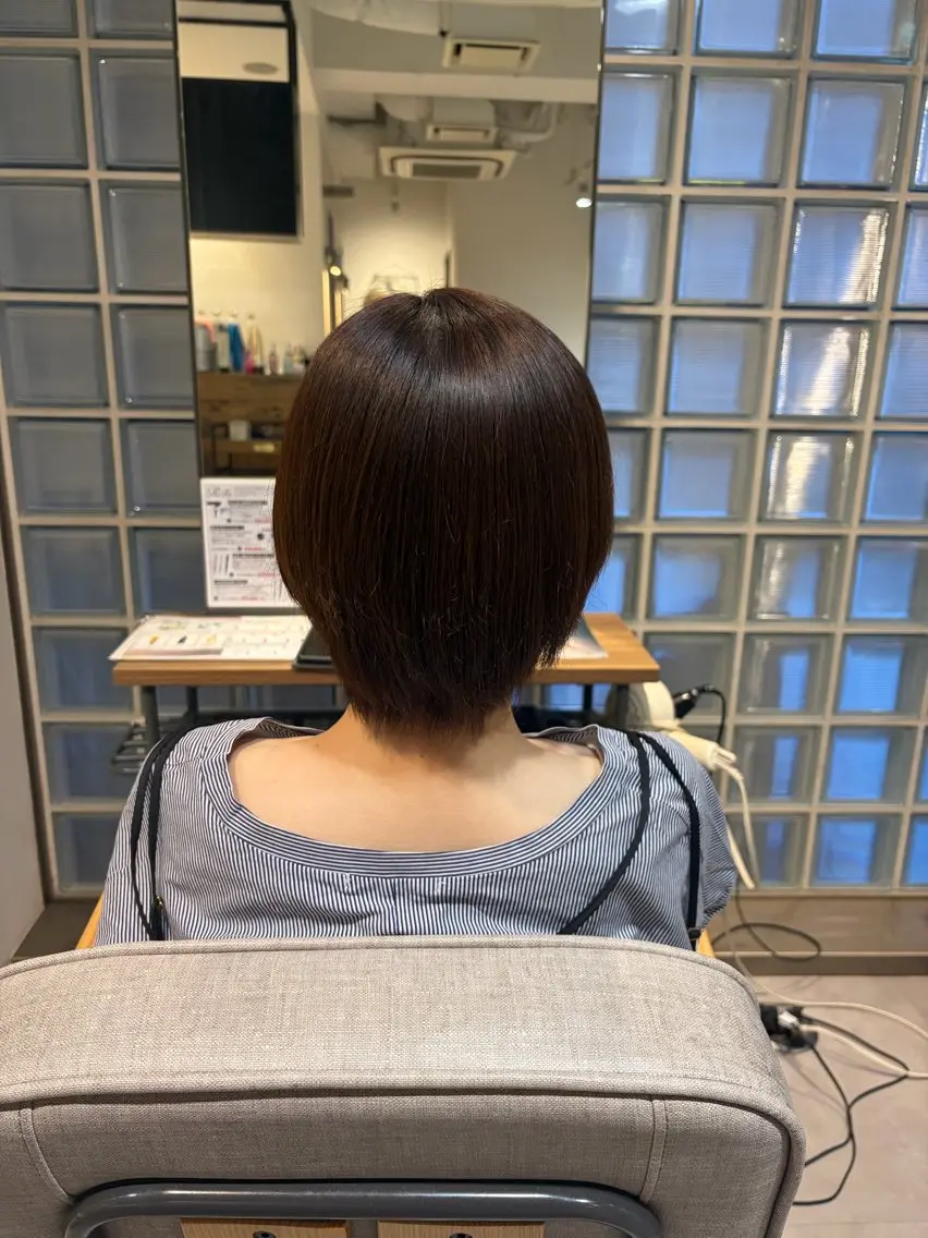 ショート 縮毛矯正 ✨縮毛矯正✨小林 睦季のヘアスタイル