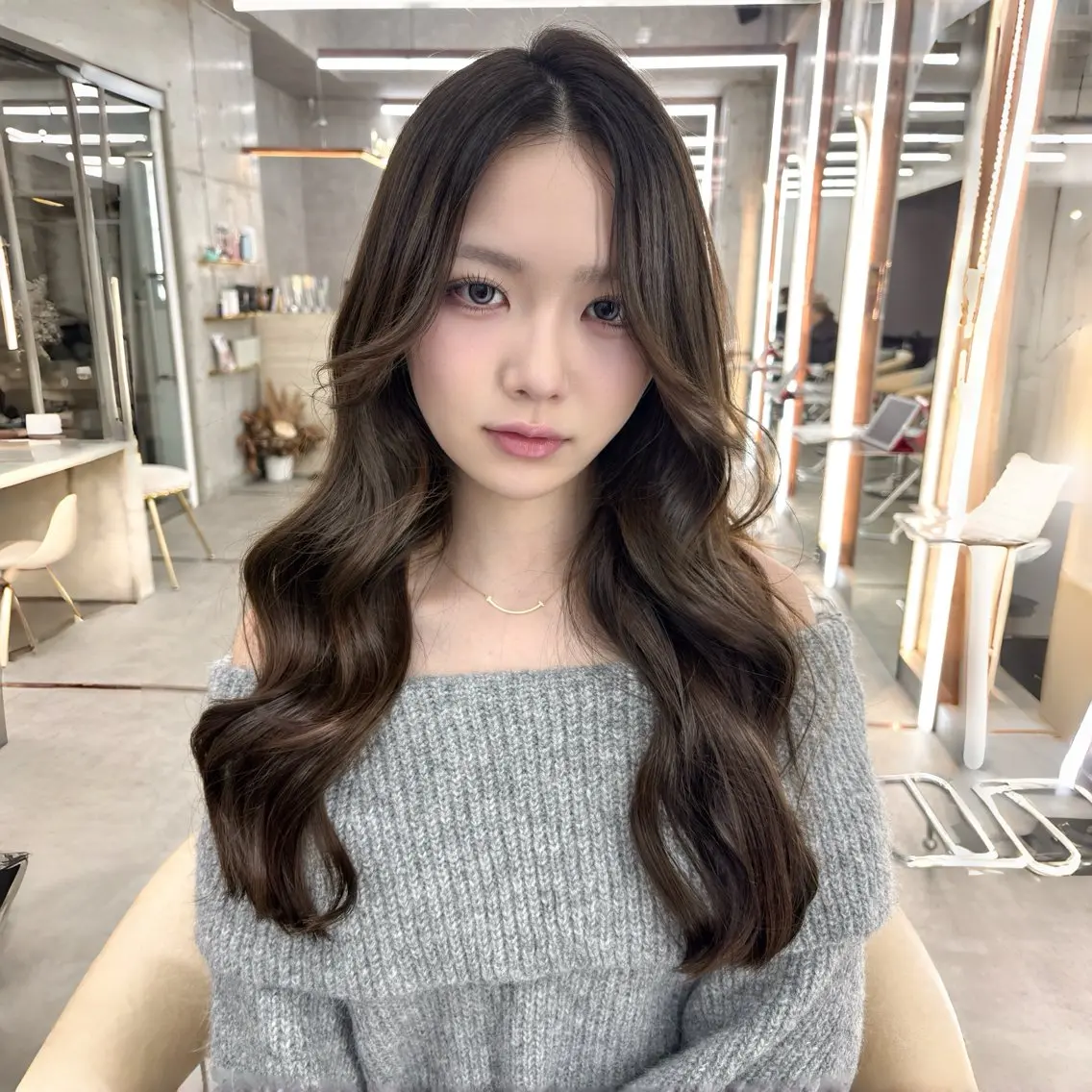 ロング Hazuki🎀 ／韓国ヘア／レイヤーのヘアスタイル