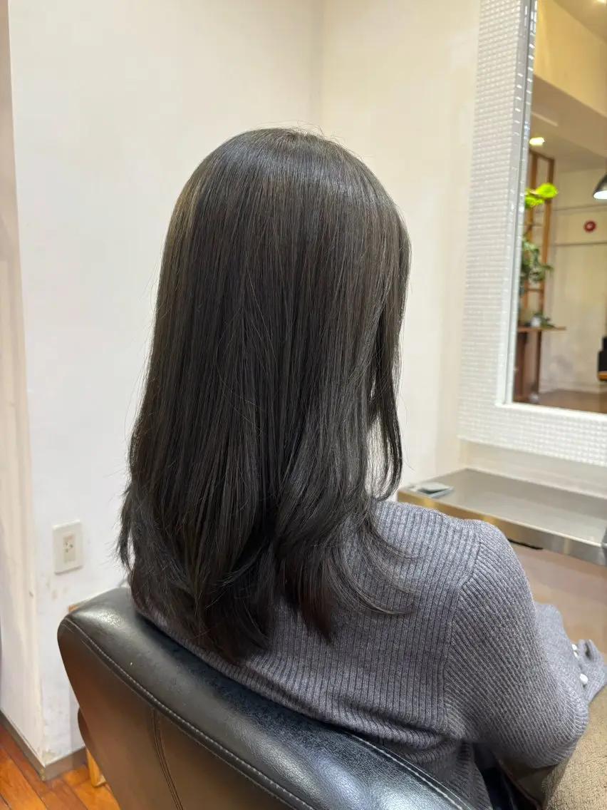 セミロング カラー ヘアカラー ショートボブ特化🫧 /洋平【中目黒】のヘアスタイル