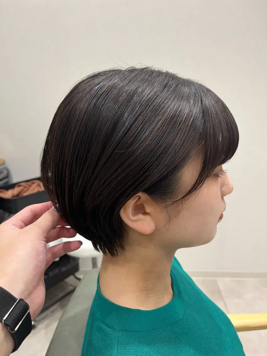 ショート 💜N°大分💜 三浦のヘアスタイル