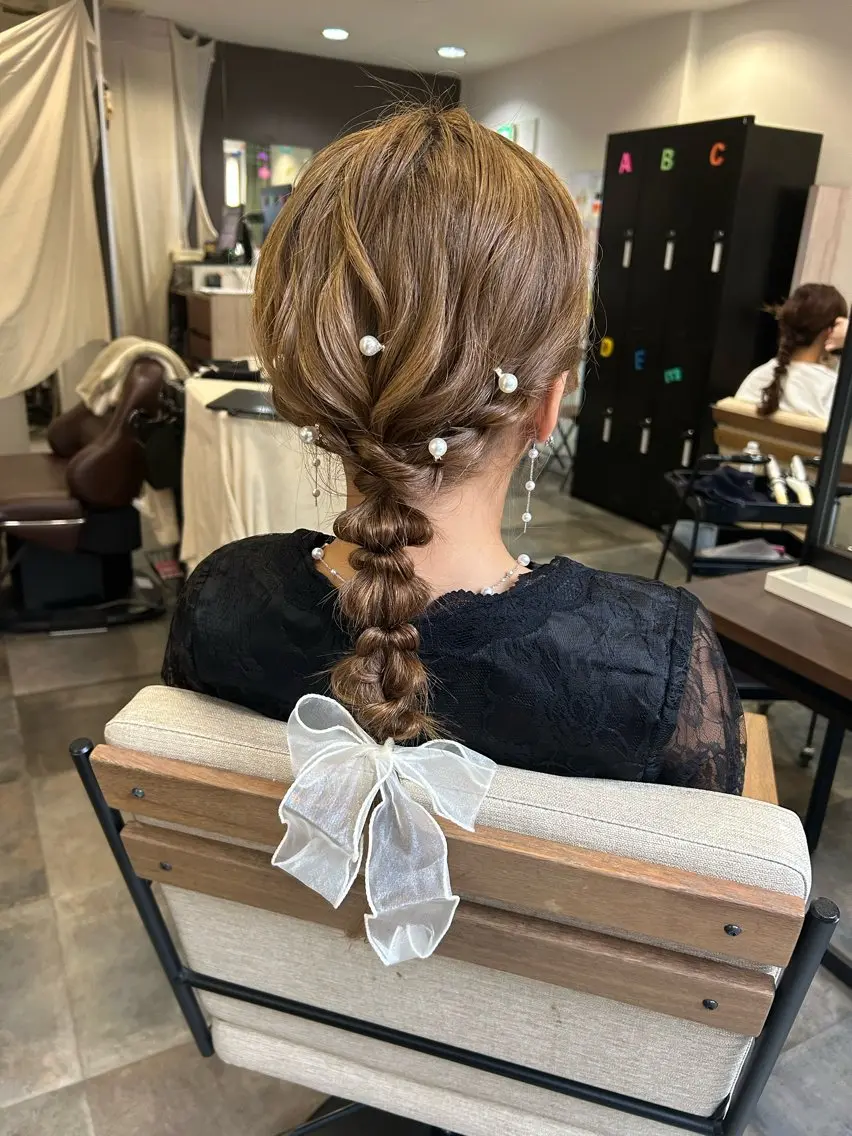 ロング 吉村 夏椰のヘアスタイル