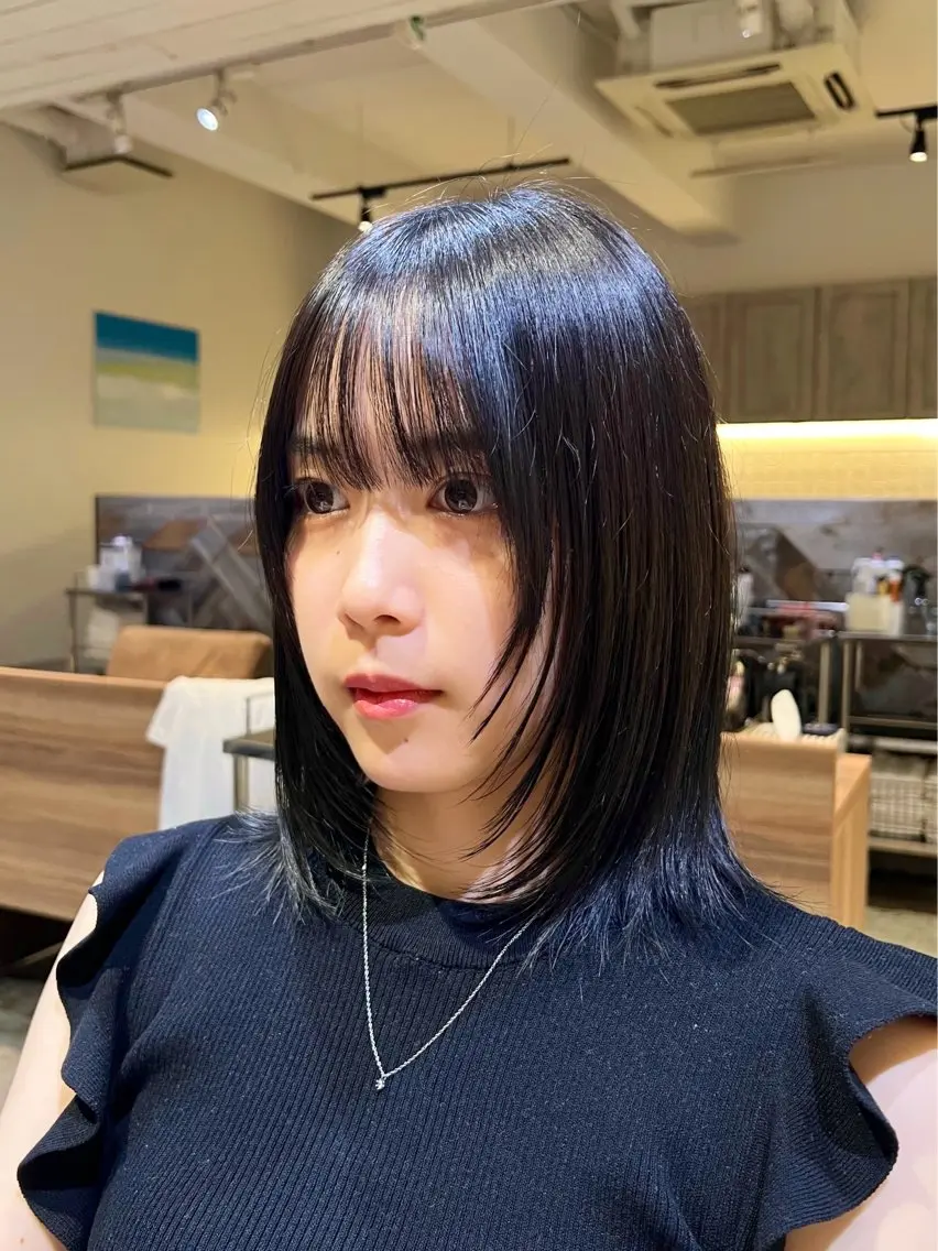 🌟ミニモ限定価格🌟【似合わせウルフカット+天使の艶カラー】ウルフ/ショートウルフ/レイヤーウルフ/ナチュラルウルフの写真