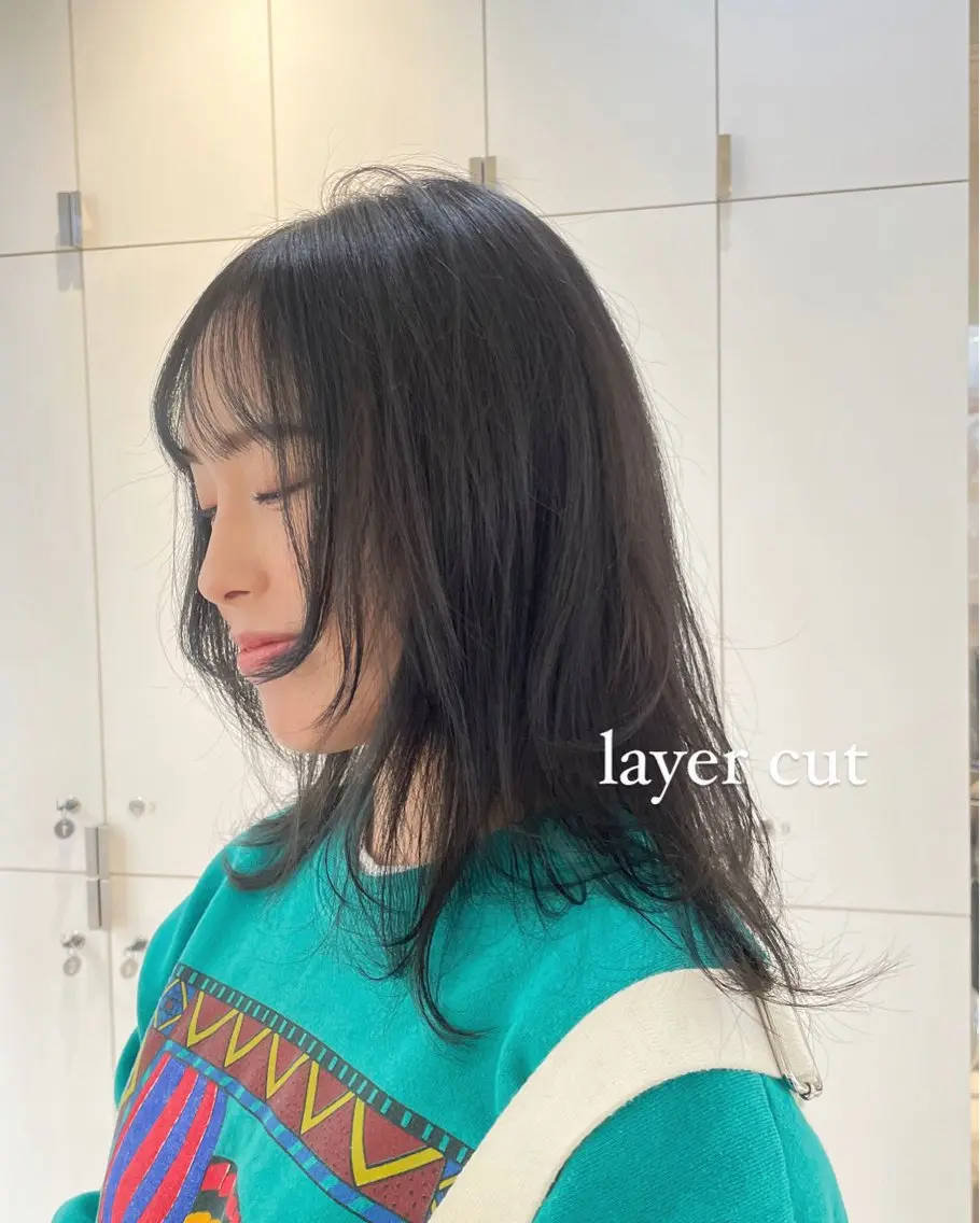 ミディアム カラー ヘアアレンジ ブリーチ 透明感カラー ダブルカラー グレージュ ブリーチなしカラー カット トリートメント ヘアセット 🫧柔色/トレンド カラー/川辺晴加のヘアスタイル