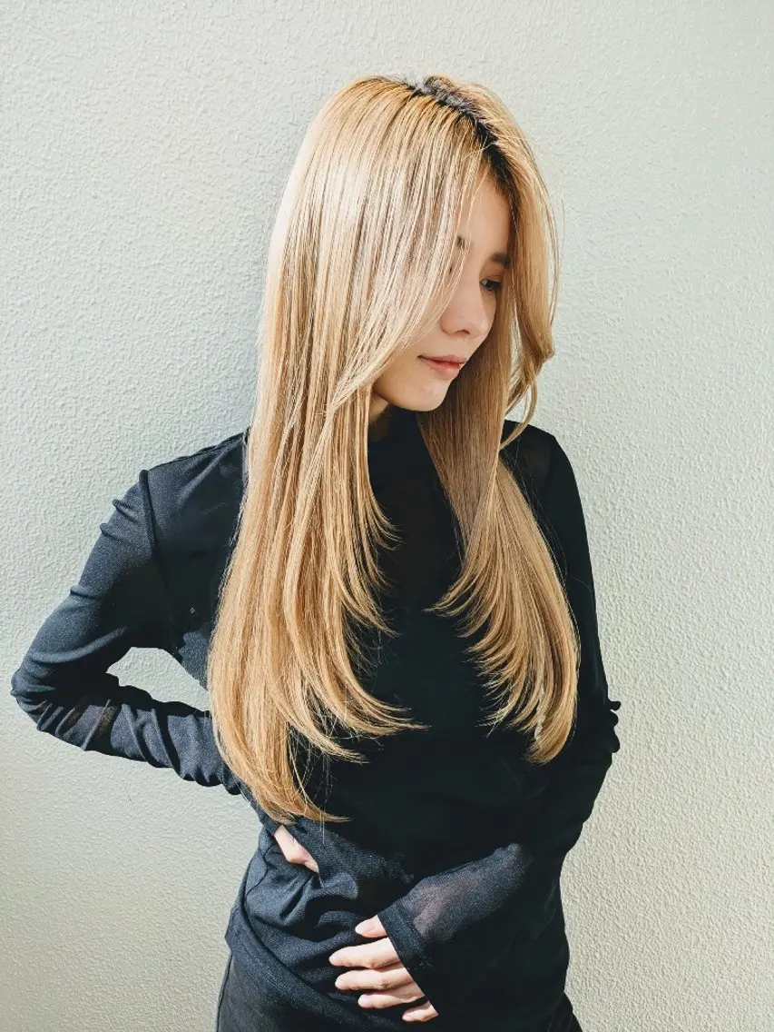 ロング カラー 小川 健治✨のヘアスタイル