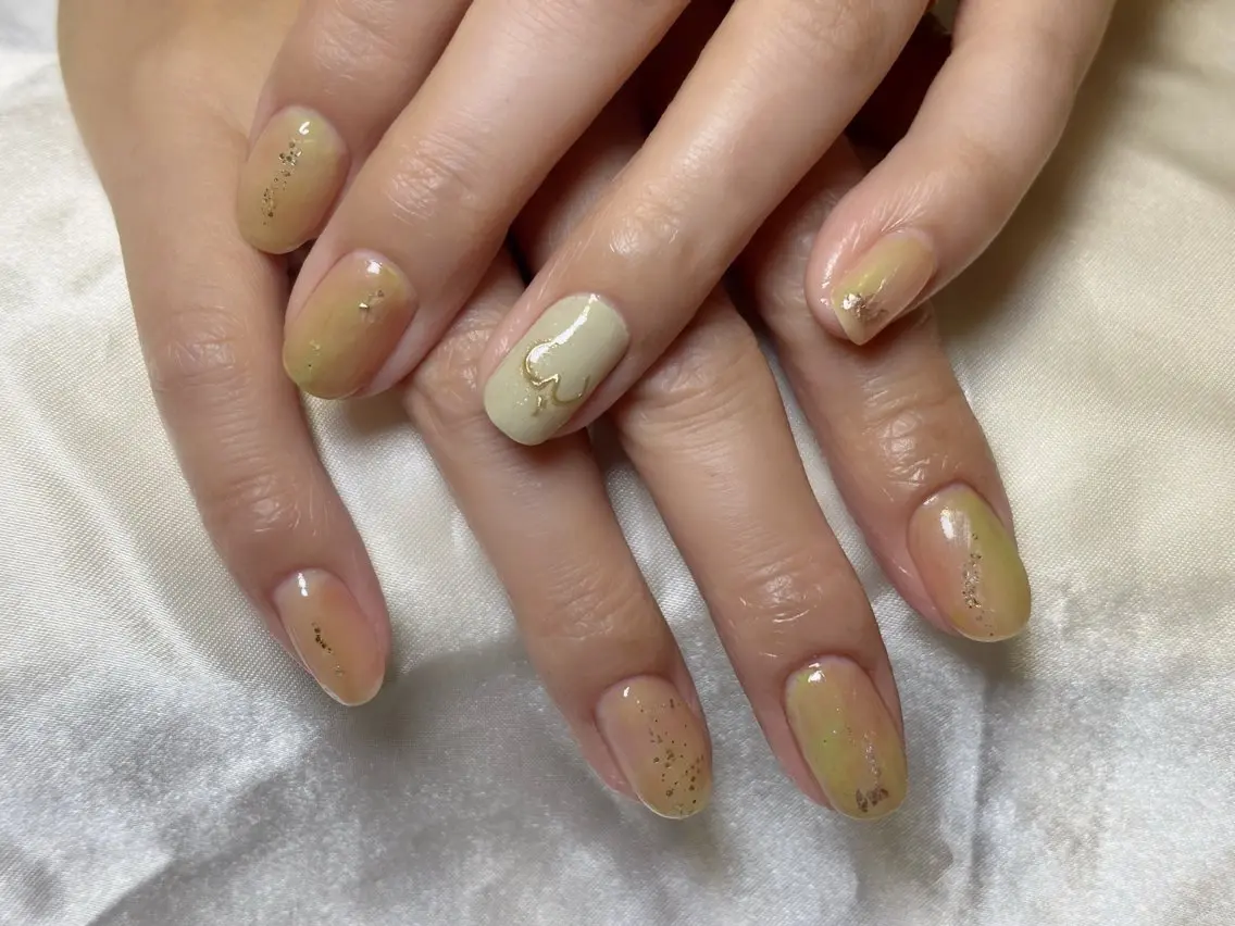 ネイル ハンドネイル ハンドケア ゆう .のネイルデザイン