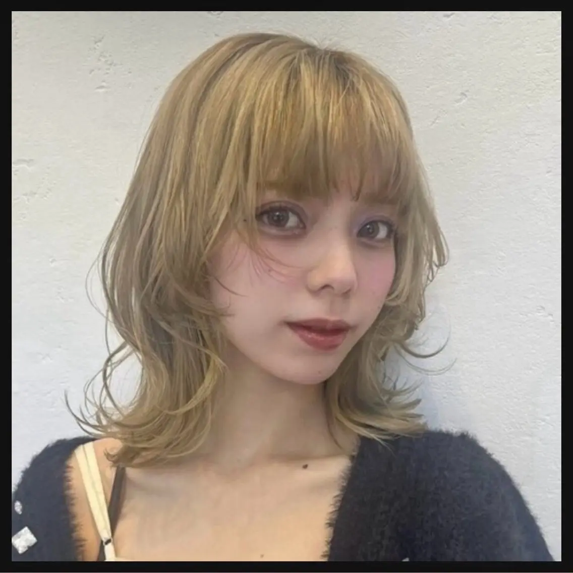 ミディアム 透明感ダブルカラー/ 似合わせボブ👑涼介のヘアスタイル