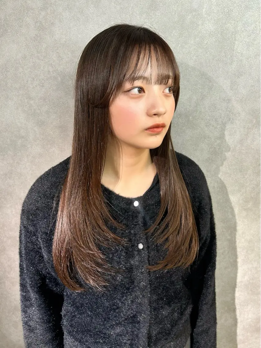 【期間限定】カット+Lv1髪質改善トリートメント【nui 茨木】の写真