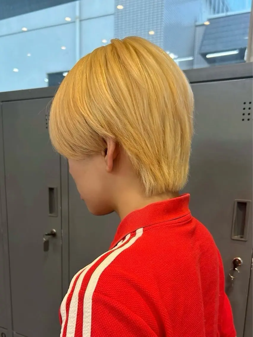 カラー メンズ うる艶カラー 🪽💫まいかのヘアスタイル