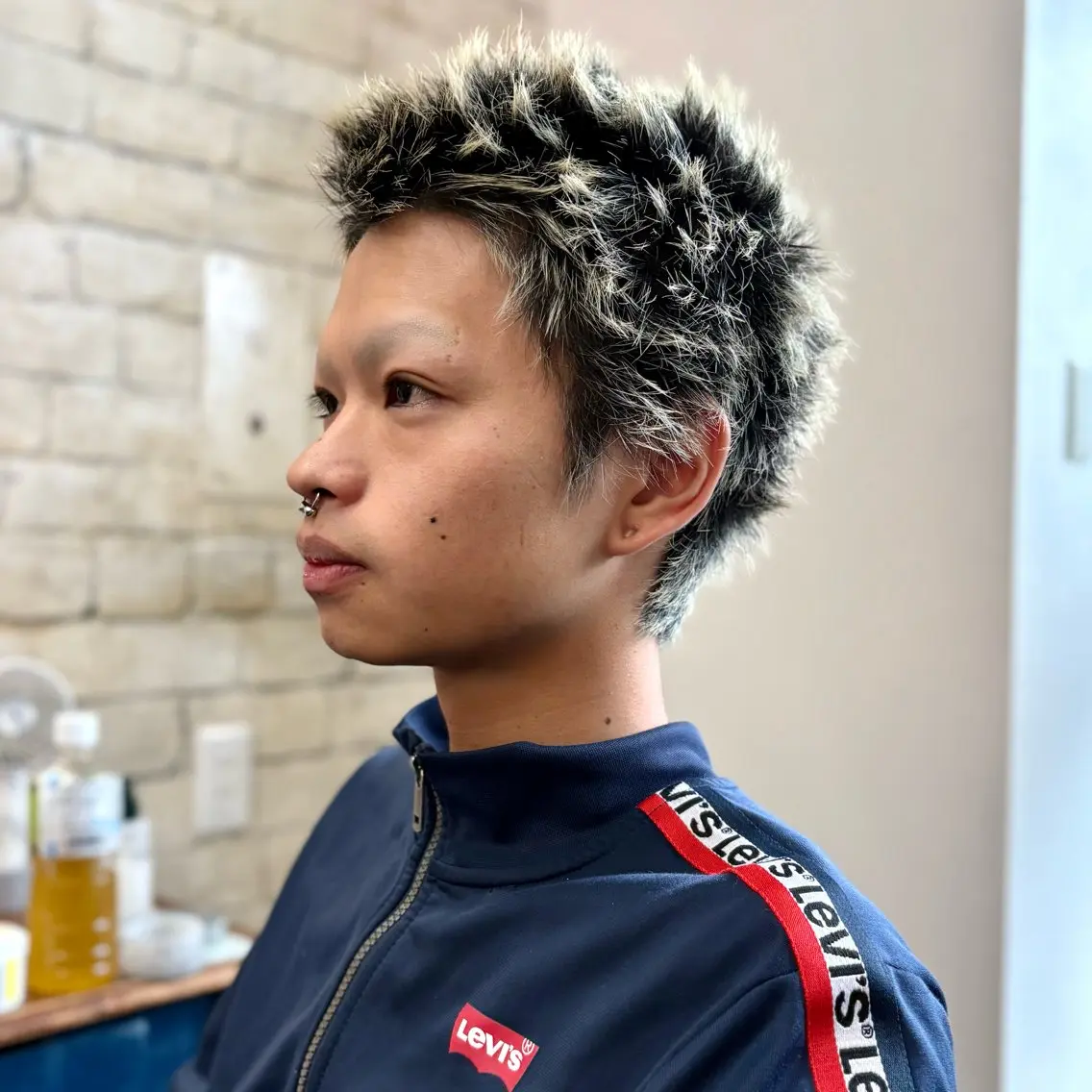 ショート カラー メンズ カット トリートメント ヘッドスパ 💈直毛×ツイスパの プロ🥷清水のヘアスタイル
