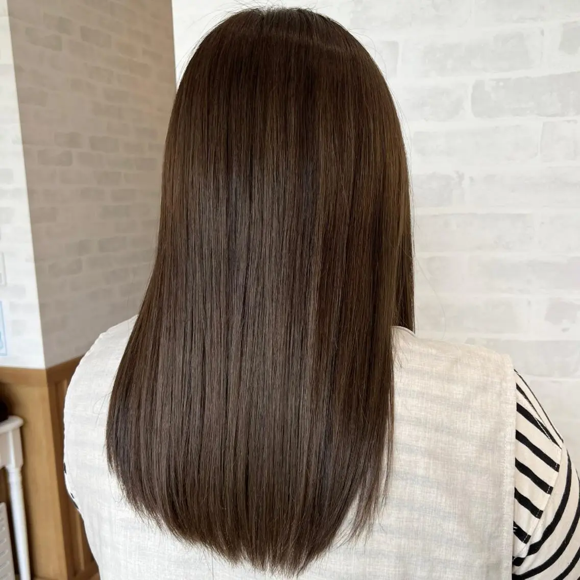 美髪シルクストレート【縮毛矯正】の写真