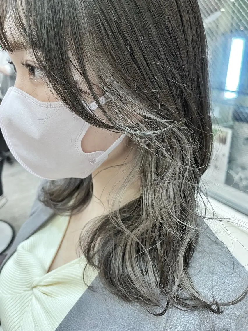 ロング カラー 艶髪矯正/髪質改善 カイトのヘアスタイル