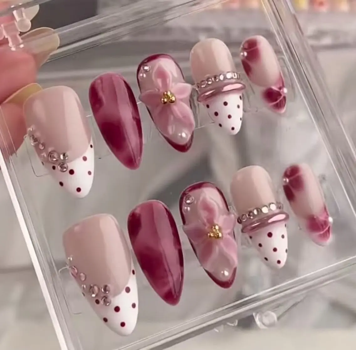 ネイル アートネイル ジェルネイル 韓国ネイル ニュアンスネイル 夏ネイル ハンドネイル Himee Nailのネイルデザイン