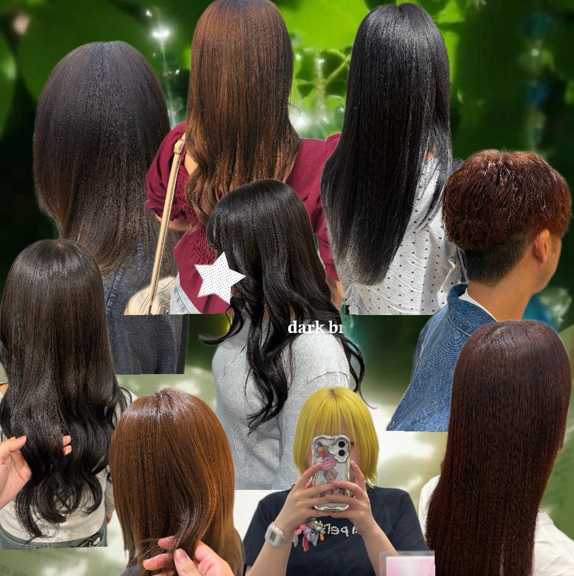 【ブリーチ無しカラー☘️】¥8580→¥3,850の写真