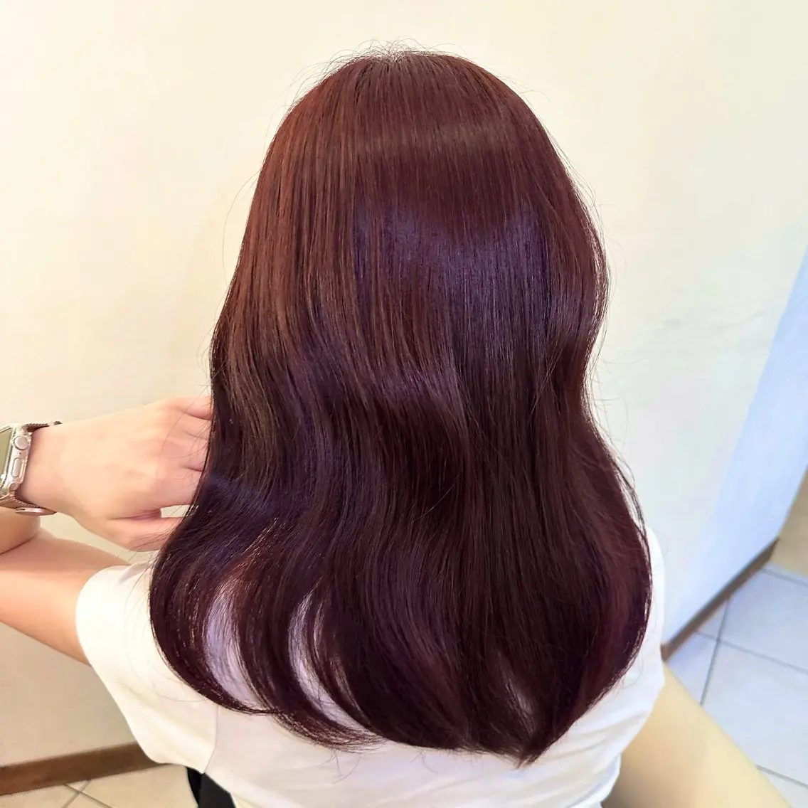 カラー ブリーチ ブリーチなしカラー fiorista🌼 ayanaのヘアスタイル