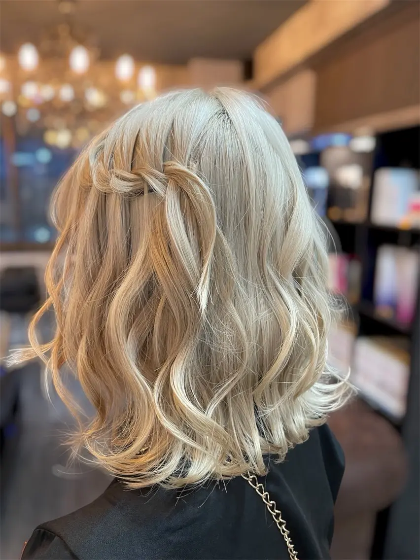 ミディアム ヘアセット ハイトーン特化✴︎ KIRAスズキタクヤのヘアスタイル