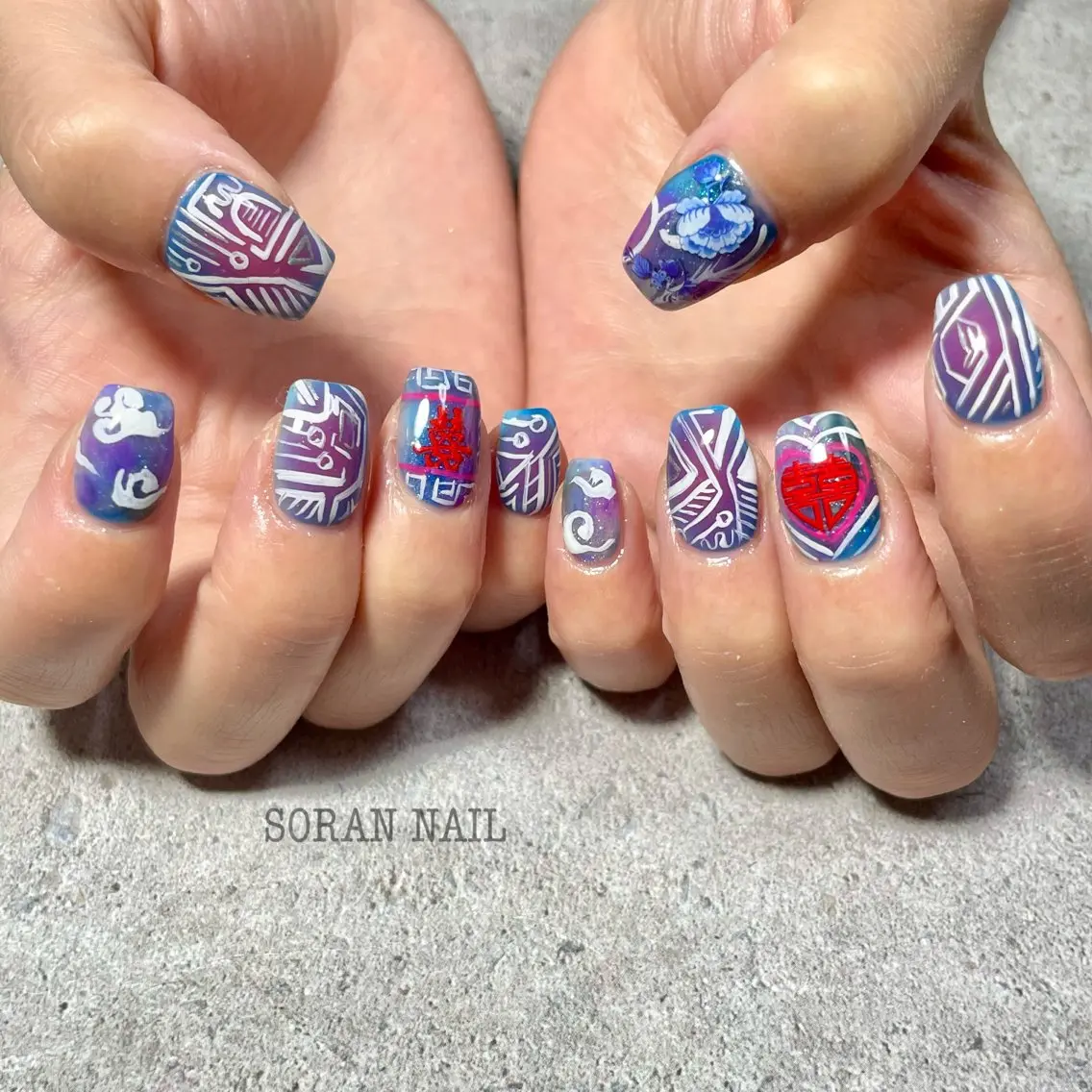ネイル ハンドネイル soran nailのネイルデザイン