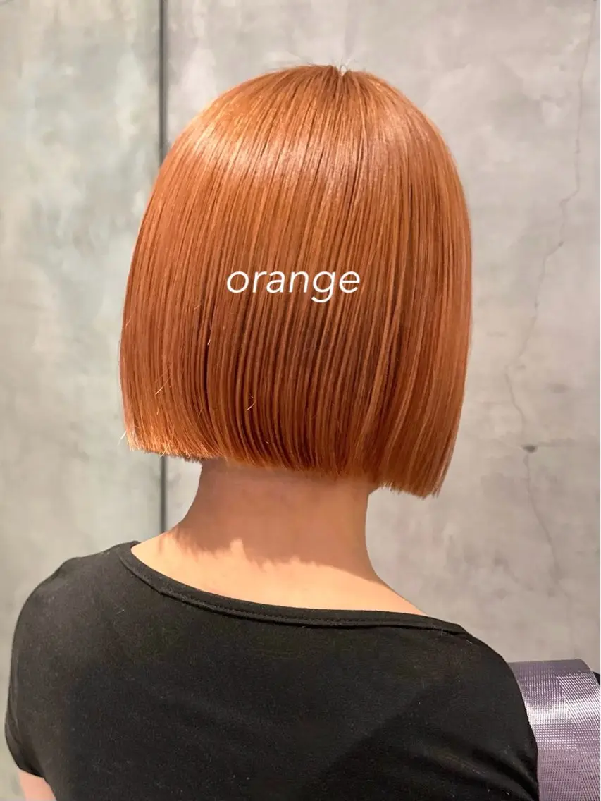セミロング カラー ヘアアレンジ ブリーチ ダブルカラー ブリーチなしカラー ボブ 似合わせカット× カラー💫AINAのヘアスタイル