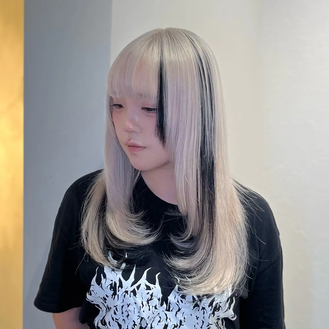 セミロング カット カラーモデル募集中 ‎🤍AMANE🤍のヘアスタイル