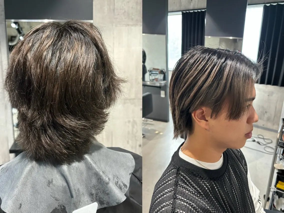 メンズ トリートメント _WHITE / KENTOのヘアスタイル