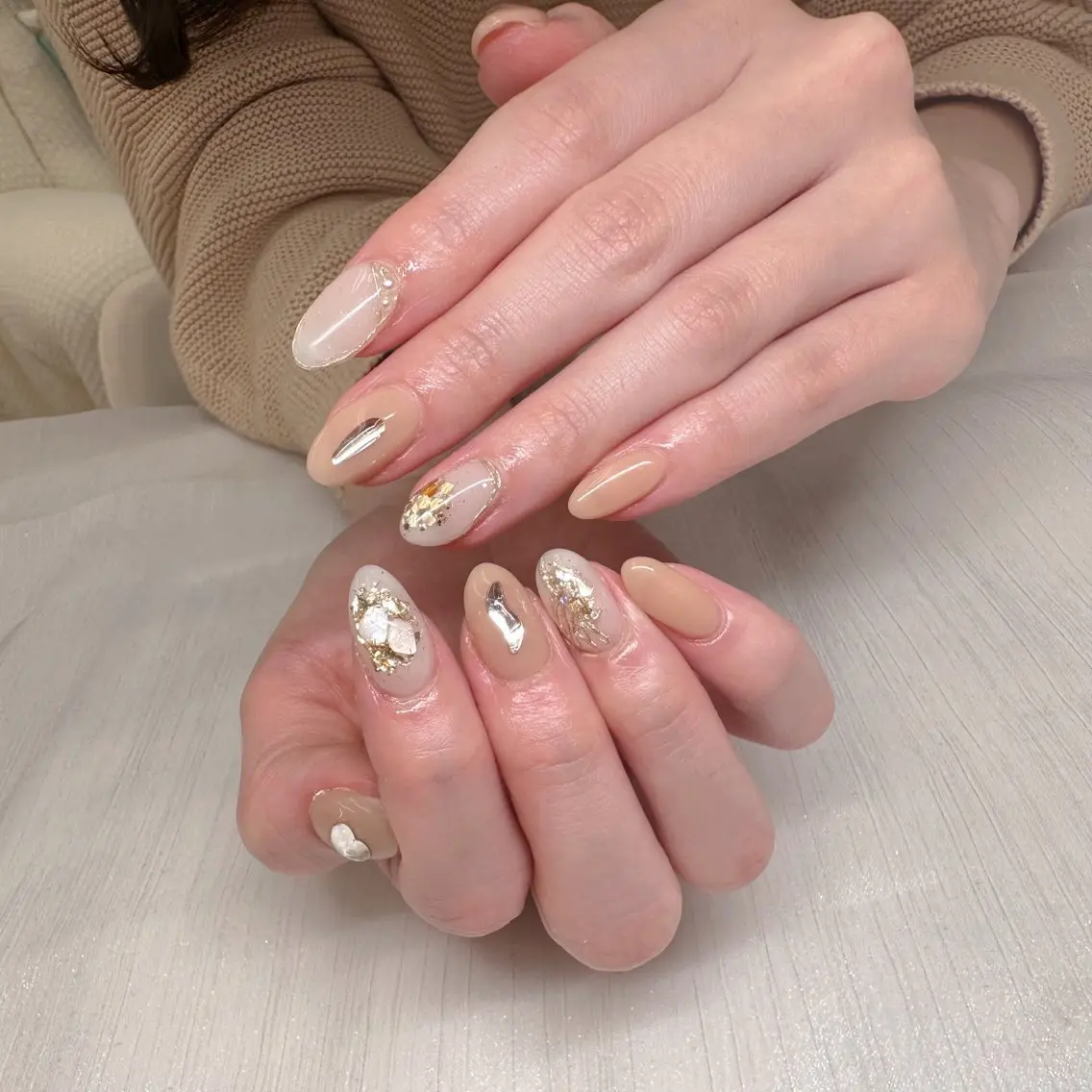 ネイル ハンドネイル ハンドケア OCEAN nail パラジェル　取扱い店のネイルデザイン