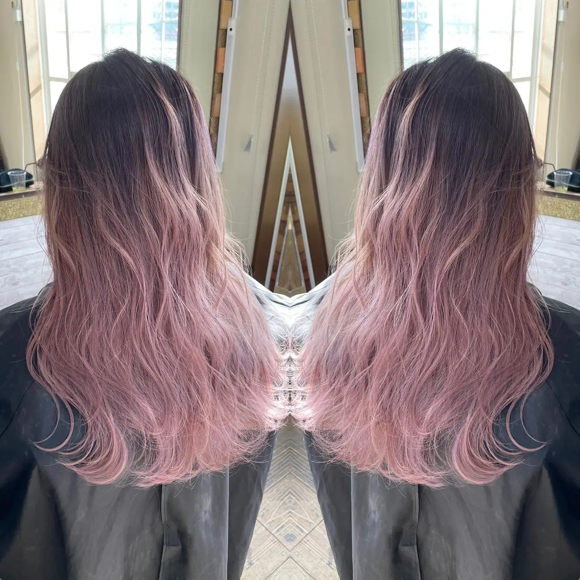 ロング カラー ヘアカラー 渡辺 健太のヘアスタイル