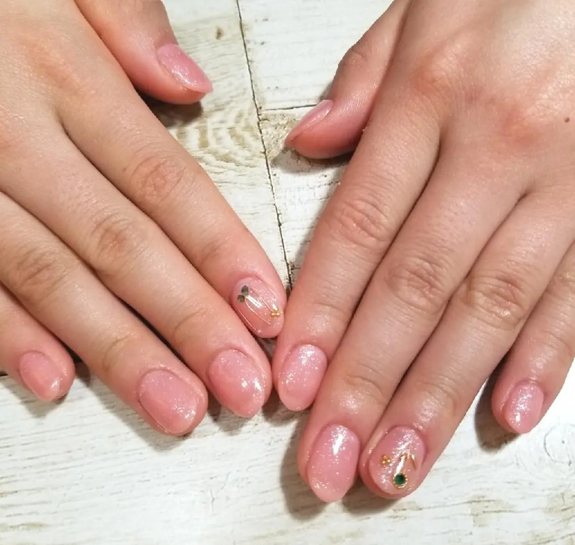 ネイル アートネイル ワンカラーネイル nijiiro🌈 サトウのネイルデザイン