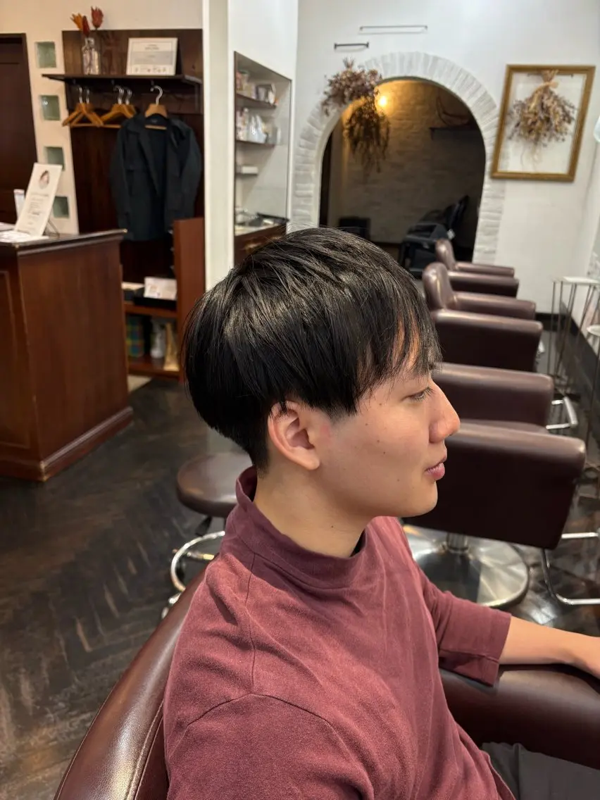 メンズ ラカットゾーン 田中李奈のヘアスタイル