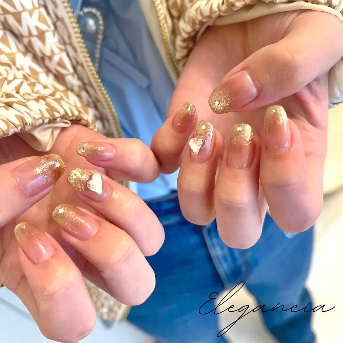 カラー ネイル Elegancia. Hiromiのネイルデザイン