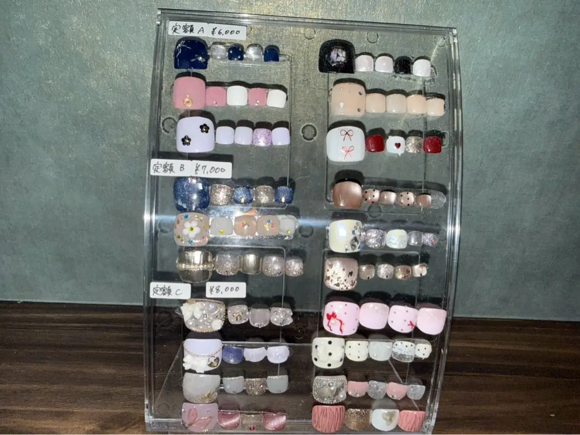 ネイル フットネイル nail salon Rucheruのネイルデザイン